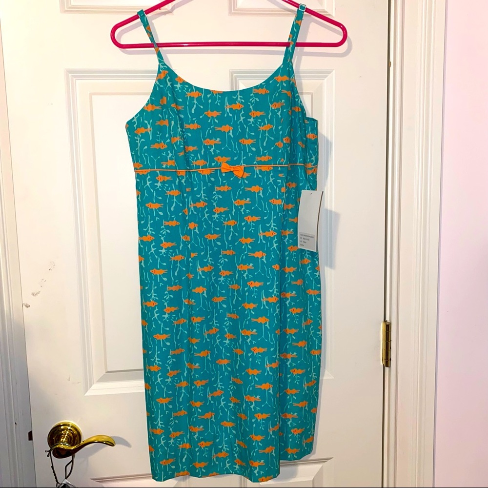 NWT Lilly Pulitzer Sweet Bow Dress in Boca Blue